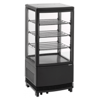 Мини-витрина холодильная 75L2T черная, 700387, Bartscher Мини-витрина холодильная 75L2T черная, 700387, Bartscher