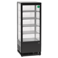 Mini vitrină frigorifică 98L-SW, 700398G, Bartscher