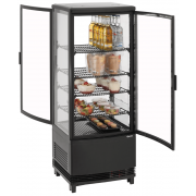 Мини-витрина холодильная 98L2T черная, 700698, Bartsher