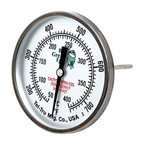 Termometru pentru capac 8 cm. pentru grătar, 2XL, XL, L, Big Green Egg