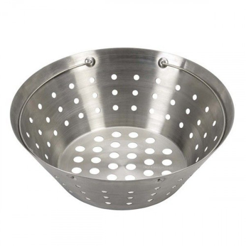 Bol din inox pentru cărbune, L, Big Green Egg