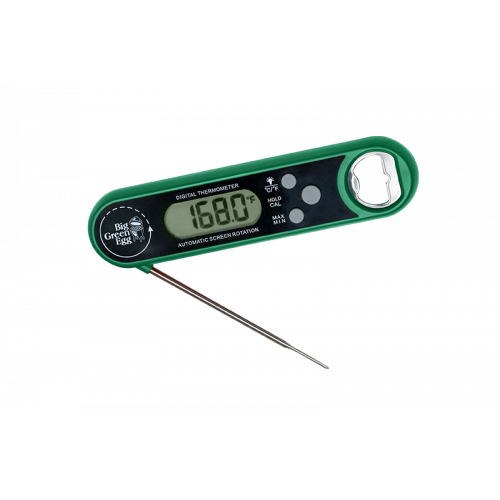 Termometru cu deschizător de sticle, Big Green Egg