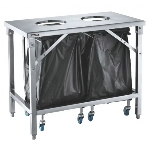 Стол для сортировки отходов с 2 отверстиями, CTT2VD, Casselin