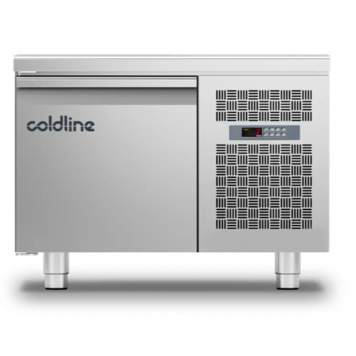 Masă frigorifică SNACK cu 1 ușă h-630 Coldline TP09/1M-490
