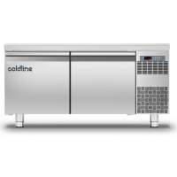 Холодильный стол SNACK с 2 дверьми h-630, TP12/1M-490, Coldline