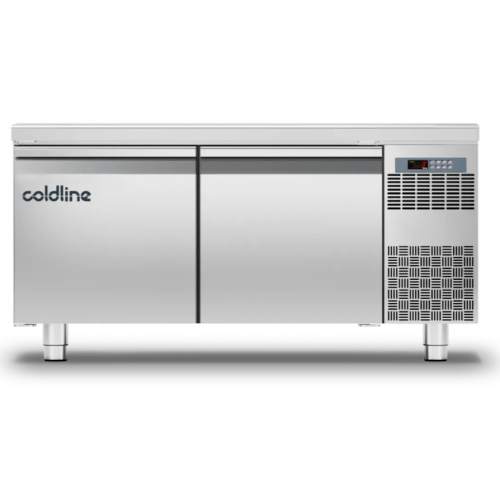 Холодильный стол SNACK с 2 дверьми h-630 Coldline TP12/1M-490