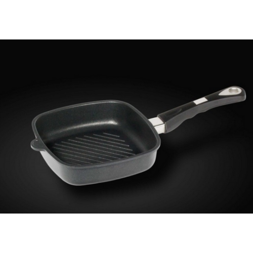 Square pan shallow, with induction, I-E205G, AMT