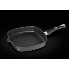 Square pan shallow, with induction, I-E285, AMT