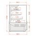 Холодильная витрина для кондитерских изделий, LCC CARINA 04 1.0, ES SYSTEM K
