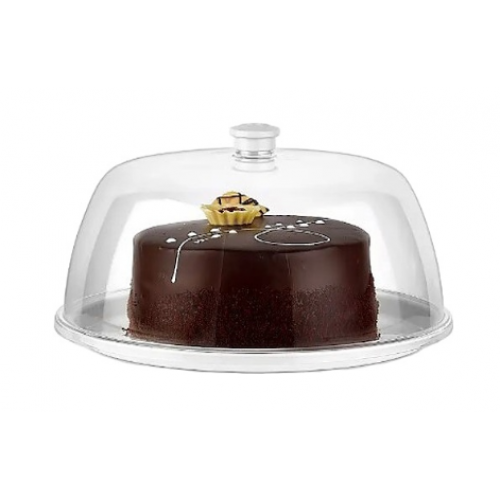 Tava rotunda 290 mm alba PC, GFT-15/W, GastroPlast