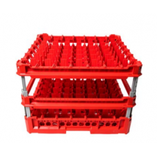 Coș pentru mașina de spălat vase pentru 49 pahare, Classic Racks 7x7, KIT2 7x7, GenusDei
