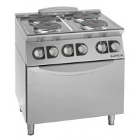 Плита электрическая с круглыми конфорками и духовкой CE74TE Giorik