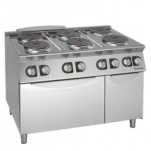 Плита электрическая с круглыми конфорками и духовкой Giorik CE76TE