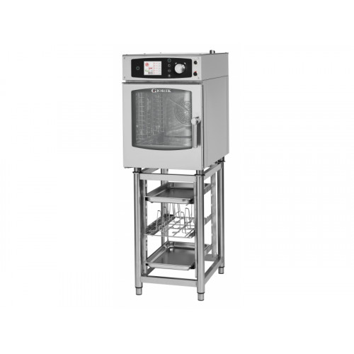 Combi oven gas Kompatto Giorik H model (with touch screen and high efficiency steam generator) KG061