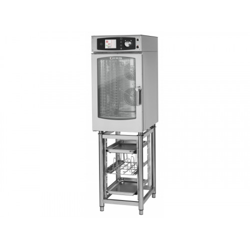 Combi oven gas Kompatto Giorik H model (with touch screen and high efficiency steam generator) KHG101