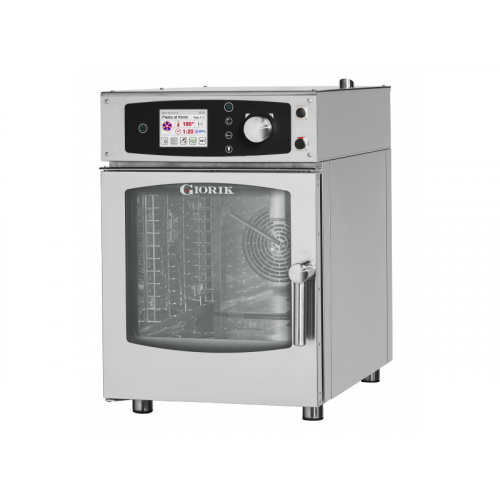 Combi oven gas Kompatto Giorik T model (with touch screen and instant steam) KTG061