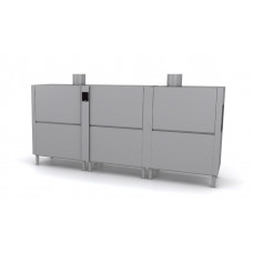 Rack conveyor dishwasher, basket 500x500, size 3400x770x1800h, EVOLUTION LINE, EVO531, Krupps