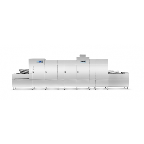 Mașină de spălat vase de tip tunel, cu rezervoare multiple, Flight Type, lungime 2100 mm, seria MT, MTF 3-2800 MMM, Winterhalter