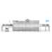 Conveyor tunnel dishwasher, multi-tank, for wash racks, MT series, MTR 2-120 MM, Winterhalter