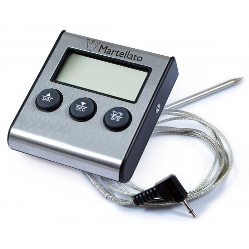 Termometru digital cu timer 0°C / 250°C, 50T003, Martellato