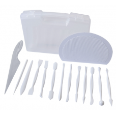 Set pentru lucrul cu mastic (14 articole), 50WA005B, Martellato