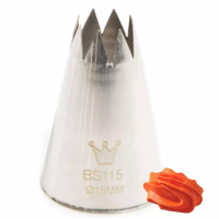 Duza pentru pos de patiserie Open star 15 mm BS 115 Martellato