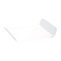 Placa mica patrata alba (100 buc) PL00201 Martellato