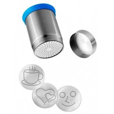 Set pentru decor cappuccino Metallurgica Motta pentru HoReCa, 00030/00