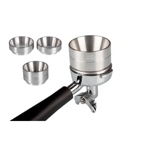 Pâlnie dublă pentru portafiltru Metallurgica Motta pentru HoReCa, 08650/00