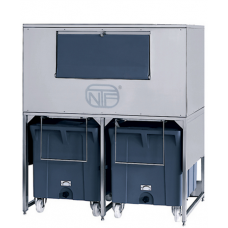 Storage Bin for ice, Cart capacity, up to 108 x 2 kg, DRB 1100, NTF ICE