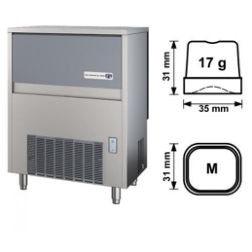 Льдогенератор 70 кг, SL140A R290, NTF ICE