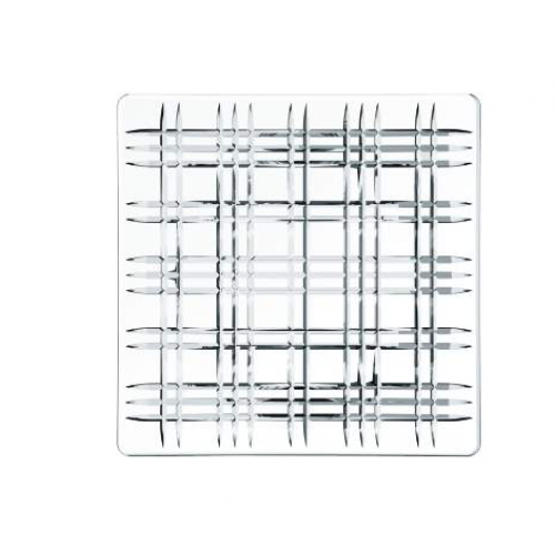 Set of 6 square platters 28 cm, SQUARE, 101107, Nachtmann