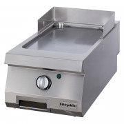 Half Module Smooth Electric Grill, steel, OGG 8070 N, series 700, Ozti, 7864.N1.40703.04
