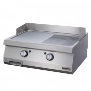 Half Module Smooth Electric Grill, steel, OGE 4070, series 700, Ozti, 7864.N1.40703.04