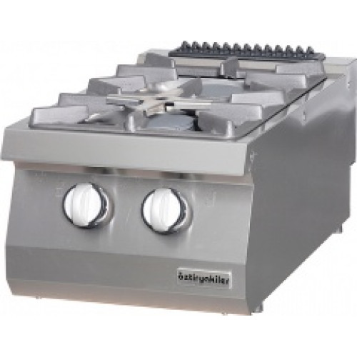 Gas Boiling top, with 2 burners, series 700, OSOG 4070 L, series 700, Ozti, 7865.N1.40703.33L