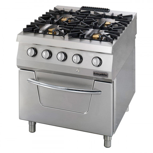 Gas Range, with gas oven OSOGF 8070 LS, series 700, Ozti, 7865.N1.80708.10LS