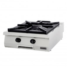 Gas Cooking Top, One Open Burner With Two Flame, 900 Serie, OSOG 8090 T, Ozti, 7865.N1.80903.53