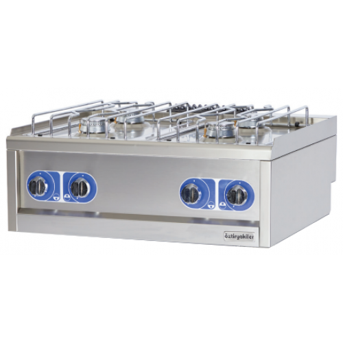 Газовая плита настольная с 4 конфорками OSOG 8070 LE  / OPTIMUM 700 СЕРИЯ, 7865.N2.80703.35L, Ozti