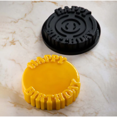 Forma de silicon "Happy Birthday" 1100 ml Pavoni KE096S