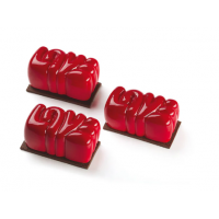 Силиконовая форма для десертов LOVE, PX4363S, Pavoni