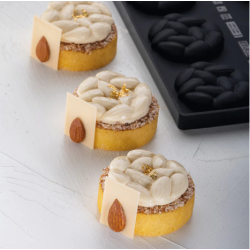 Силиконовая форма Mini Almonds, Ø60 мм, TOP22S, Pavoni