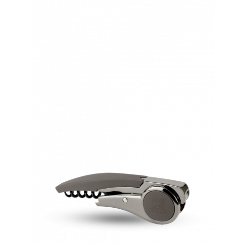 Waiter's corkscrew with foil cutter and bottle cap remover basalt-coloured 13 cm, 200381, Basalte,Melchior, Peugeot