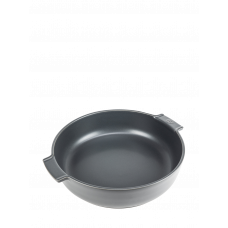 Round  ceramic baker, slate  color,34 cm, 60268, Appolia, Peugeot