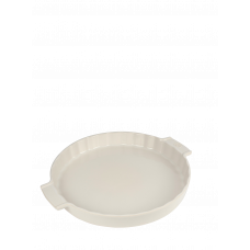 Ceramic Tart Dish Ecru 30 cm, 60343, Appolia, Peugeot