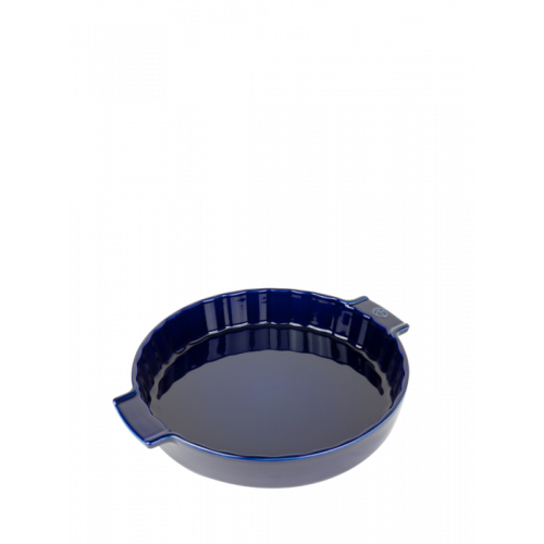 Керамическая форма для мясного пирога, синяя, 28 см, 60411, Tourtière ,Appolia, Peugeot