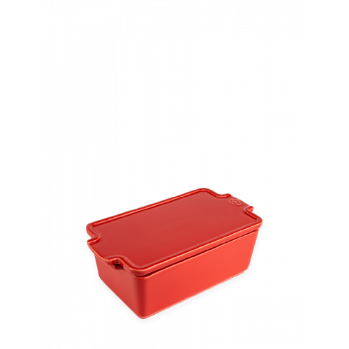 Formă  ceramică, de culoare roșie, pentru terrine 20 cm, 60435, Appolia, Peugeot