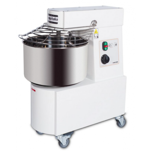 Malaxor RestoItalia pentru aluat cu 2 viteze, pe roți (2 roți cu frână) GH 20 2V, 7010141020E
