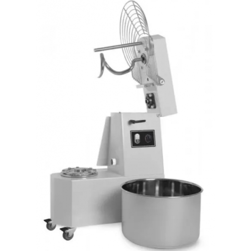 Тестомес с двумя скоростями, на колесах (2 колеса с тормозом) RestoItalia GHR 40 2V, 7010142040E