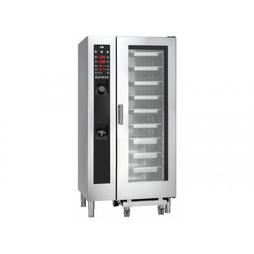 Combi oven gas Steambox Evolution Giorik P model (Programmable, with instant steam) SEPG201
