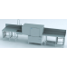 Single-tank rack conveyor dishwasher, serie ST, STR 130 with drying zone, Winterhalter
